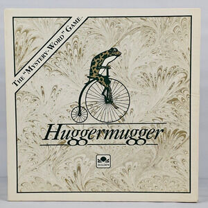 Huggermugger Mystery Word Board Game by Golden Vintage 1989